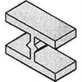 thumbnail image 2 of Rh Tamlyn & Sons PC1532 Aluminum Plywood Clip, 15/32", Each, 2 of 2