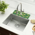 thumbnail image 6 of Cute Fruits and Leaves Large Single Layer Sink Protector 30x5.4in Quick Dry Silicone Pad for Kitchen Counter, Wet Bar, 6 of 10