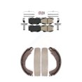 thumbnail image 1 of Transit Auto Front Ceramic Disc Brake Pads and Rear Drum Shoes Kit for Car Toyota Tacoma KNN-100120, 1 of 11