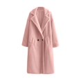 thumbnail image 4 of Uinagy Women's Sherpa Long Coat Jacket, 4 of 4