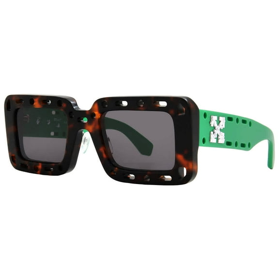 Off-White Atlantic Full Smoke Rectangular Unisex Sunglasses OERI025 6007 52