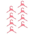 thumbnail image 6 of STOBOK 8Pcs Pink Plastic Pet Clothes Hangers Small Durable Non Skid Dog Cat Clothing Rack, 6 of 6