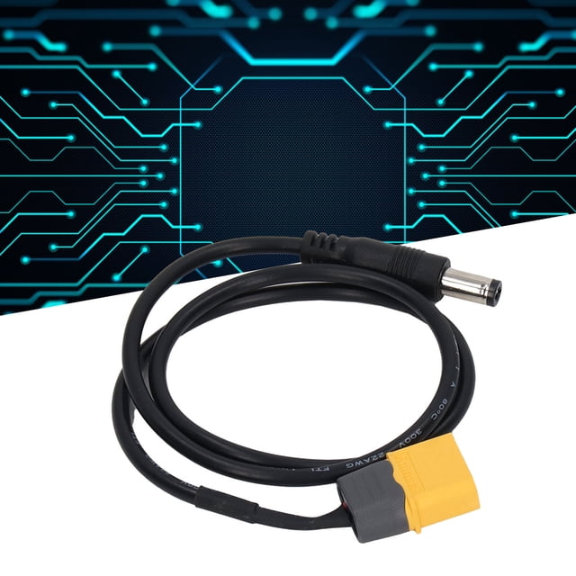 Cable De Carga De Batería RC, Buen Aislamiento ABS, Combinación Perfecta XT60 Con Cable De CC Para Máquina