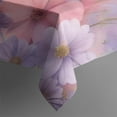 thumbnail image 5 of Delicate Floral Watercolor Pattern Square Tablecloth,Waterproof Square Table Cover,Wipeable Spillproof Washable Table Cover for Home Kitchen Party Decor 42"X42"(107x107cm), 5 of 6