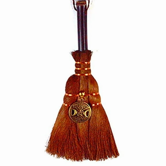 AzureGreen FBRM001 9.5 in. Celtic Triple Goddess Broom