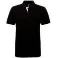 thumbnail image 1 of Asquith & Fox Mens Classic Fit Contrast Polo Shirt, 1 of 3