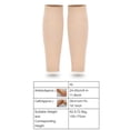 thumbnail image 4 of Compressed Socks, Mini Easy To Operate Calf Socks Light Weight Portable  For Basketball For Running For Hiking For Baseball For Yoga For Volleyball, 4 of 4