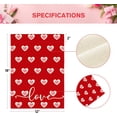 thumbnail image 5 of Love Valentines Day Garden Flag 12x18 Inch Double Sided Outside Anniversary Yard Outdoor Flag, 5 of 6