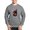 Graphite Gray, variant on - Wonderful Chinese Dragon Sweatshirt - Crew Neck Sweatshirt