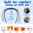thumbnail image 4 of Gafas de Sol para Ciclismo VEWOE Polarizadas con Protección UV400, 4 of 7