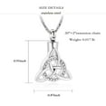 thumbnail image 2 of Celtic Knot Triquetera Cremation Jewelry for Ashes Urn Necklace Lockets Memorial Jewelry, 2 of 5