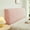 pink(120cm), variant on Namzi 1 piece solid color thick plush headboard backrest protective cover, elastic all inclusive headboard backrest dust cover, length 120cm (pink)
