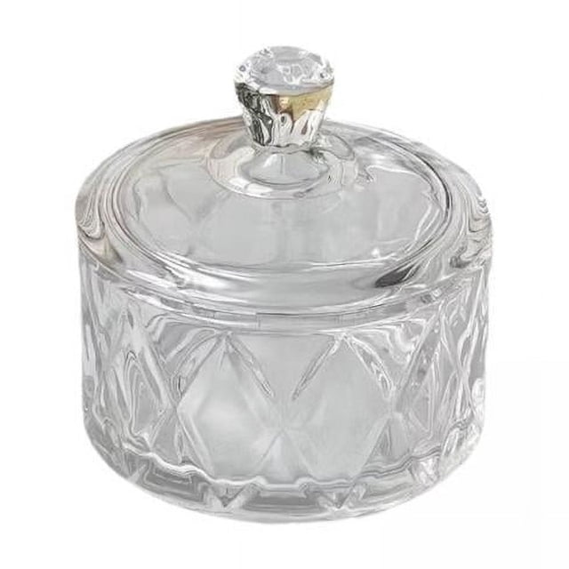 Tarro de dulces con tapa,Tarro de vidrio transparente para dulces con bote con tapa,Tarro de calabaza de Halloween Tarro de almacenamiento de y ,Plato para dulces Recipiente