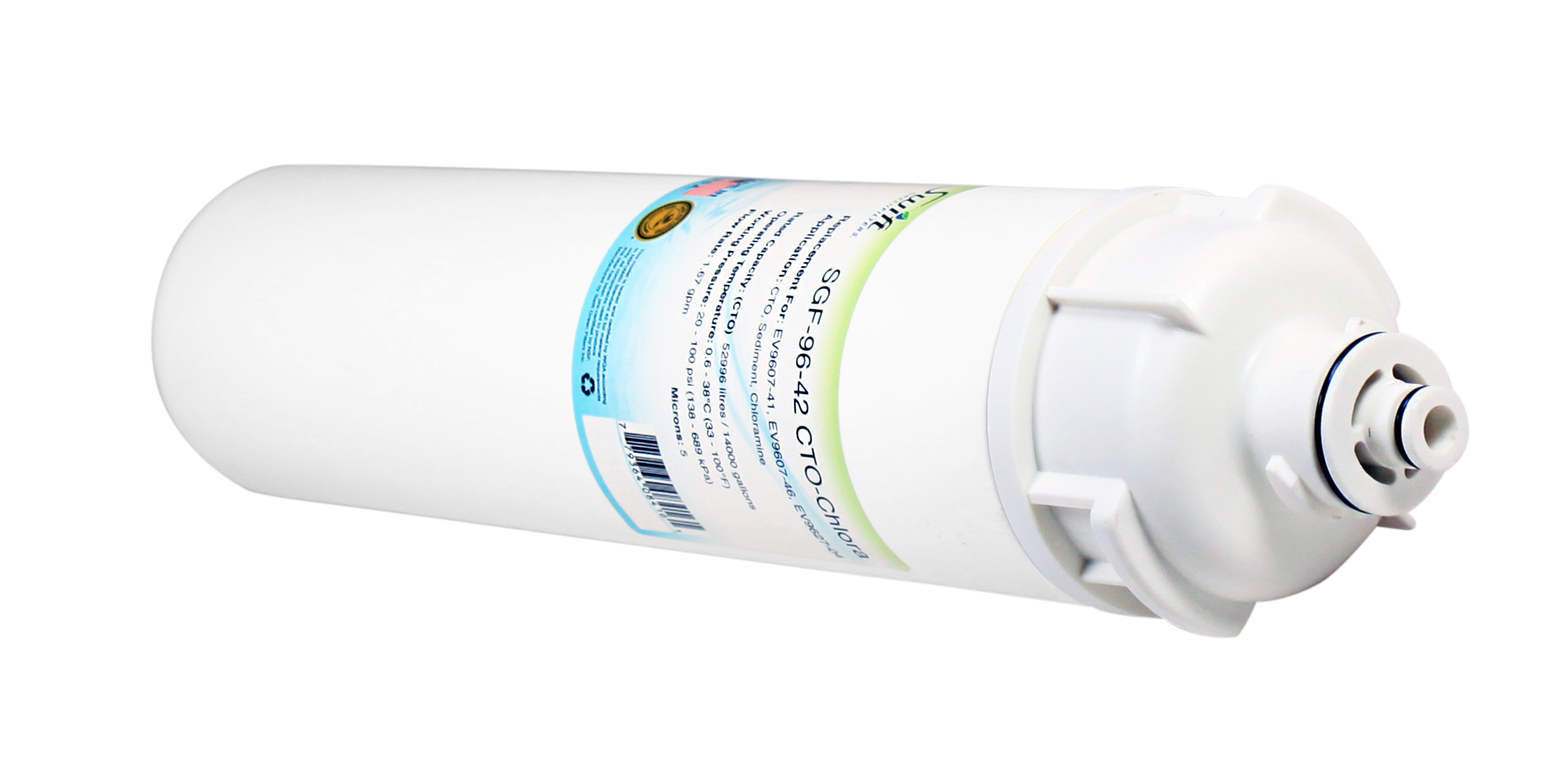 Swift Green Filters SGF-96-42 CTO-Chlora Replacement Water Filter for Everpure EV9607-41,1 Pack