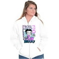 thumbnail image 3 of Retro Cartoon Embrace Your Betty Women Plus Size Zipper Hoodie Brisco Brands 5X, 3 of 5