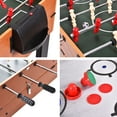 Topbuy 3in1 Multifunctional Game Table Soccer Billiard Slide Hockey