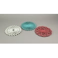 thumbnail image 2 of Set of 3 Cast Iron Floral Bloom Kitchen DÃ©cor Trivets Decorative Wall Hangings Geometric Patterns, 2 of 4