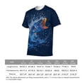 thumbnail image 6 of LAOLIUSN Men's Fishing Graphic T-Shirt, Bass Fish Water Splash Tee, Outdoor Short Sleeve Fishing Shirt, S-4XL, 6 of 7
