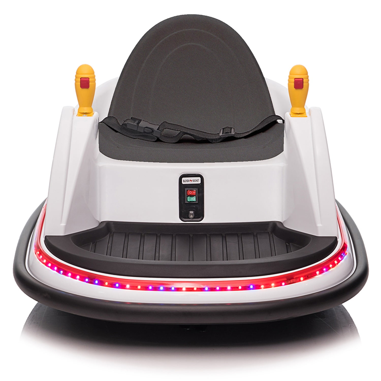 Kepooman 6V 7A.h Kids Bumper car with Remote, Electric Ride On Bumper Car for Kids & Toddlers, White Kepooman 6V 7A.h Kids Bumper car with Remote, Electric Ride On Bumper Car for Kids & Toddlers, White