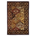 thumbnail image 3 of Safavieh Heritage 7'6" X 9'6" Oval Hand Tufted Wool Rug in and Navy, 3 of 10