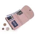 thumbnail image 6 of Wrangler Purses for Women Small Wallets Money Organizers Trifold Clutch Purse Fashion Credit Card Cash Wallet, COW-Black, 6 of 6