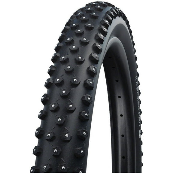 Schwalbe Ice Spiker Pro Tire - 26 x 2.1, Clincher, Wire, Black, Performance, RaceGuard, Winter, 361 Studs