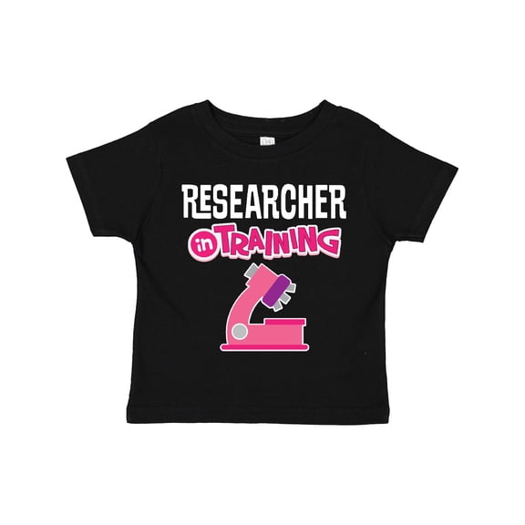 Inktastic Future Researcher In Training Scientist Boys or Girls Toddler T-Shirt