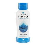 Drink Simple Maple Water – Organic, Non-GMO, Gluten Free, Vegan Natural Hydration – Low Sugar Coconut Water Alternative – 12 Fluid Ounce (Pack of 12)