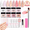 A1-Nude Pink Jelly Translucent, variant on  AZUREBEAUTY 8 Color Dip Powder Nail Kit, Jelly Translucent Milky White Sheer Pink Nude Neutral Clear Shades, Dipping Liquid Set with Matte Top Coat & Nail Sticks for French Nail Art Manicure
