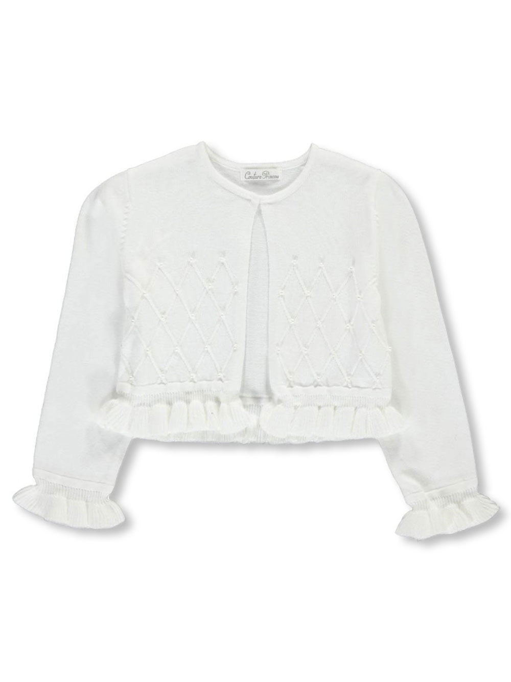 girls white cardigan sweater