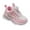 Pink, variant on FAOWME Fashion All Season Children Girls Sports Shoes Sneakers Flat Thick Bottom Lightweight Non- Breathable Comfort 4.5-5Years