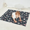 thumbnail image 2 of Princess Castle Rainbow Pattern Blanket,Comfortable Soft Flannel Throw Blanket,All Season,Warm Lightweight Blankets for Sofa Bed Couch Living Room Chair,30"x40", 2 of 4