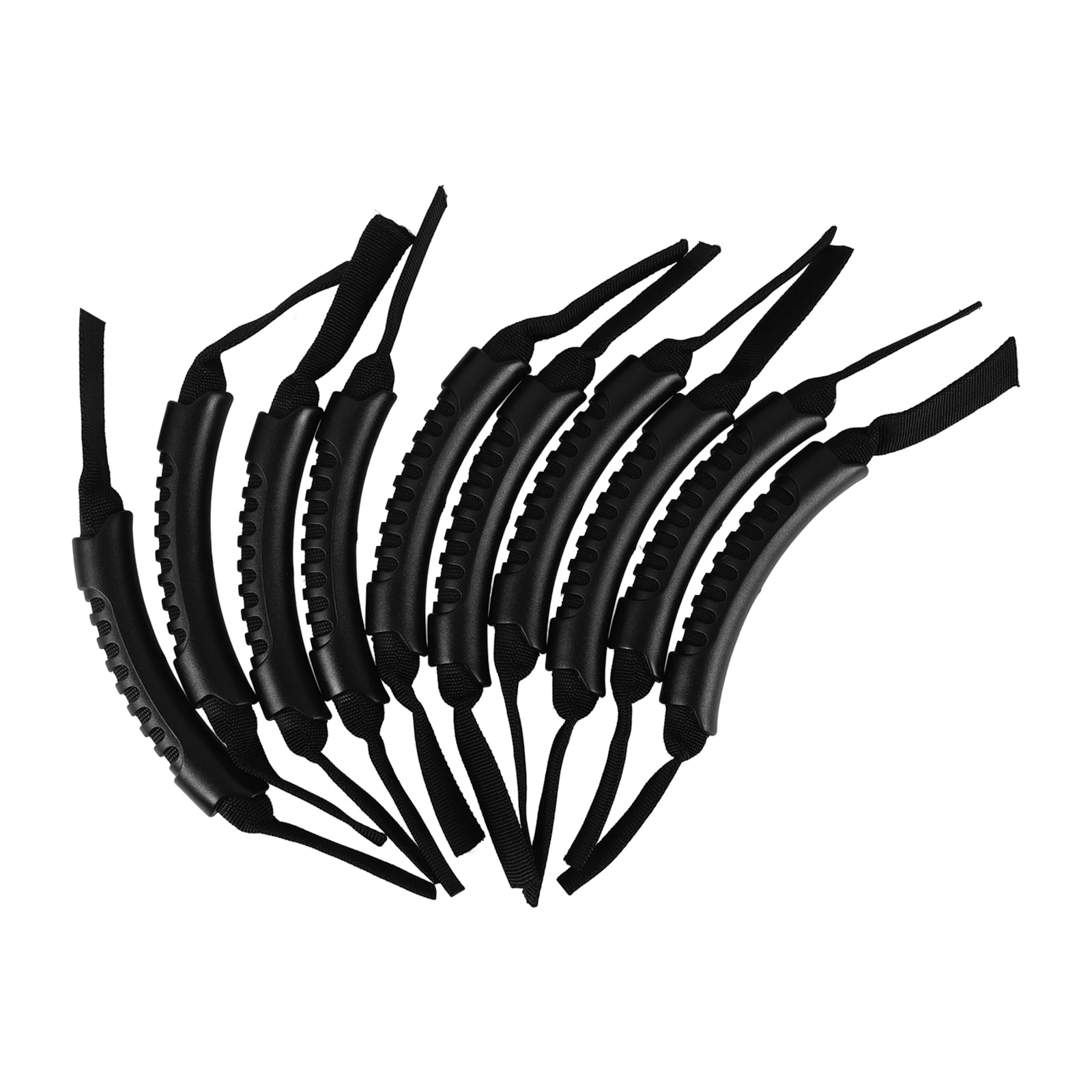 FRCOLOR 10 Pcs Kayaking Handlebar Accessories 30.00X2.50X2.00CM Black