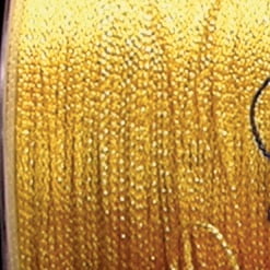 The Ribbon People Yellow Designer Braided Wire Craft Ribbon 0.05" x 273 Yards