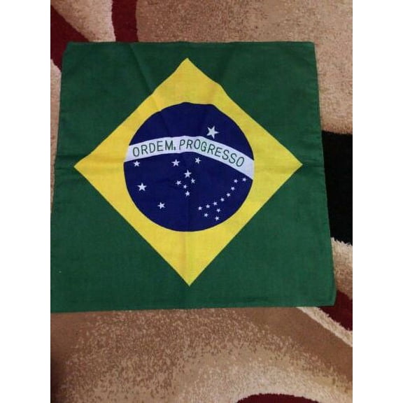 NEW Brazil Brasil BANDANA COUNTRY PRIDE FLAG DURAG HEAD WRAP
