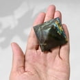 thumbnail image 4 of Labradorite Pyramid Crystal 2" Inch, 4 of 5