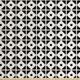 thumbnail image 1 of Retro Sofa Upholstery Fabric by the Yard, Nostalgic Monochrome Geometrical Pattern with Abstract Squares Graphic, Decorative Fabric for DIY and Home Accents, Charcoal Grey and Ivory by Ambesonne, 1 of 4
