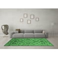 thumbnail image 3 of Ahgly Company Indoor Rectangle Oriental Emerald Green Traditional Area Rugs, 8' x 12', 3 of 4