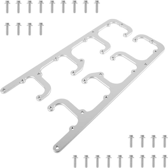 5.3L LS Square Coil Brackets Valve Cover For D514A D581 D510C 12558693 LSX Swap
