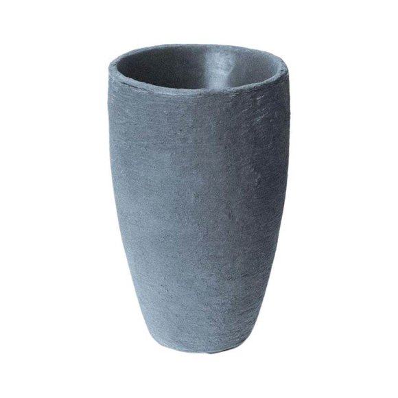Algreen Products Athena 20.5" Self-Watering Flower Pot & Planter, Charcoal