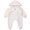 White, variant on Aunavey Newborn Baby Cartoon Bear Snowsuit Warm Fleece Hooded Romper Zipper Jumpsuit