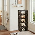 thumbnail image 4 of HOZVOMI Concise Multi-Layer Shoe Rack Space Saving Doorway Dormitory Home Storage Slipper Rack Shelf Shoe Cabinet, 4 of 6