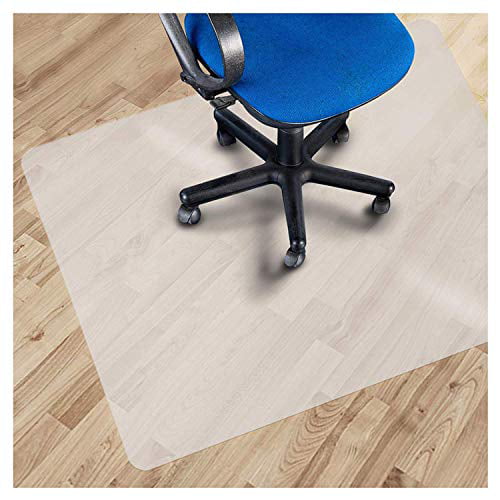 Office Chair Mat for Hardwood Floor Computer Desk Swivel Chairs PVC Dull Polish 