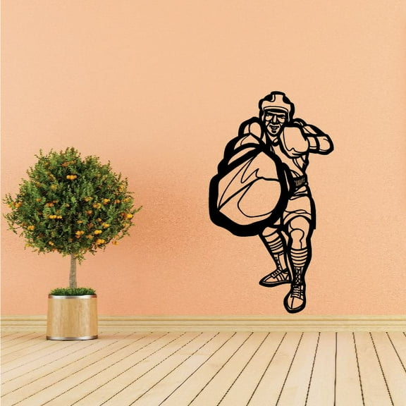 Boxing Wall Decal - Vinyl Decal - Car Decal - Bl012 - 36 Inches