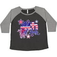 thumbnail image 3 of Inktastic 4th of July Fireworks Stars and American Flag Women's Plus Size T-Shirt, 3 of 5