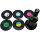 thumbnail image 4 of Posavasos de disco de vinilo para bebidas, protección de mesa para evitar daños a los muebles, 6 uds., 4 of 5