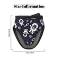 thumbnail image 3 of Pofeuu Cartoon Spaceship Print Thickened Mini Silicone Oven Mitts Heat Resistant, Rubber Oven Mitt Gloves, Finger Pinch Grips, Pot Holder, Silicone Potholder, 3 of 7