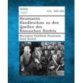 thumbnail image 1 of Heumanns Handlexikon Zu Den Quellen Des Romischen Rechts, 1 of 1