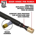 Pin Rmoval Hammer HIT Tool Door Hinge Pin Removal Tool – Spring Driven Door Hinge Pin ...