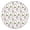 Christmas Nutcracker Ballerina, variant on Christmas Nutcracker Ballerina White Pattern Round Elastic Tablecloth, 45-52 Inch Waterproof, Machine Washable, Indoor & Outdoor Use